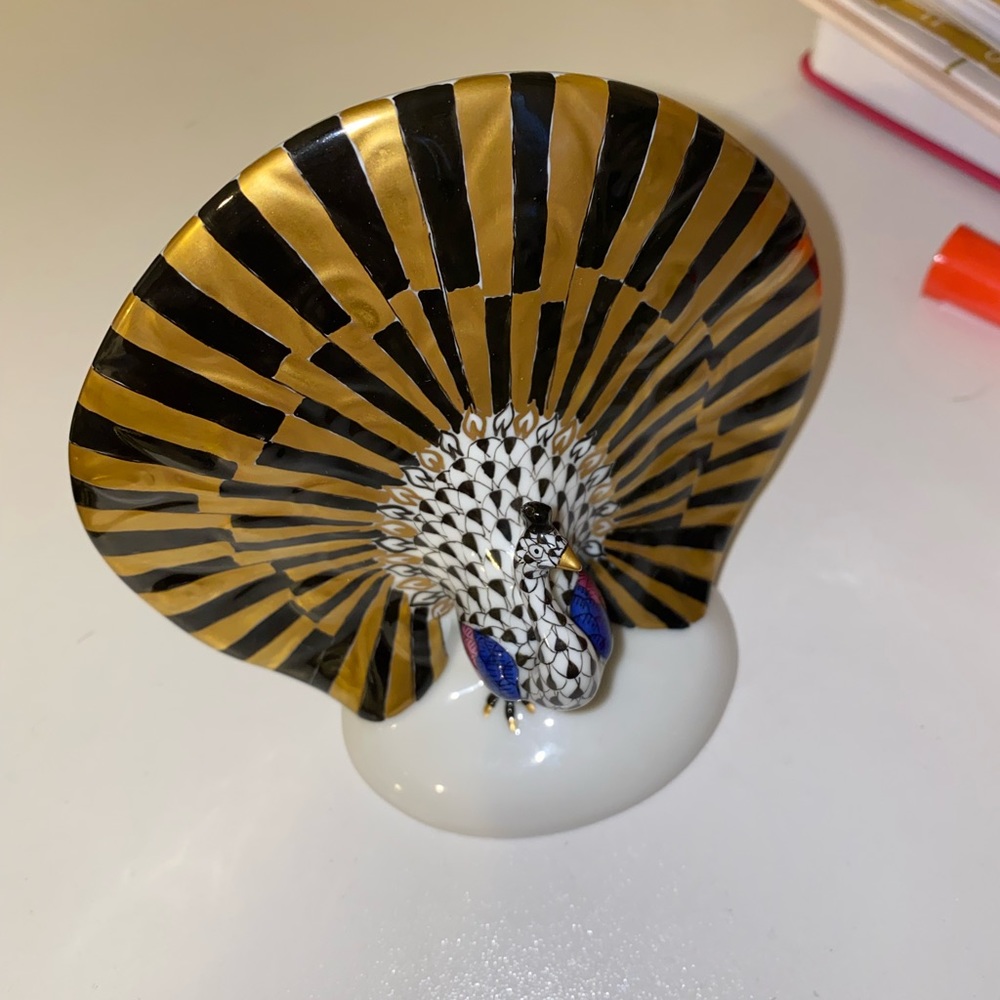 Vintage Peacock Herend